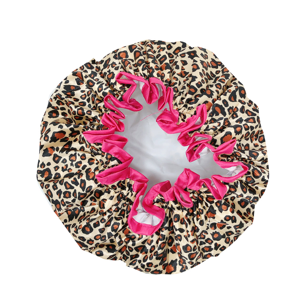 Wrapables Reusable Women's Waterproof Shower Caps for Long Hair