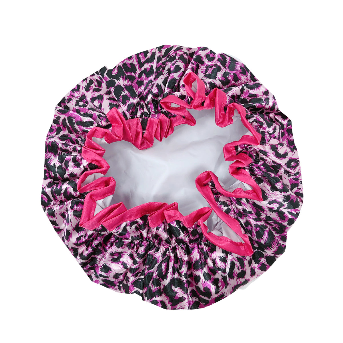 Wrapables Reusable Women's Waterproof Shower Caps for Long Hair
