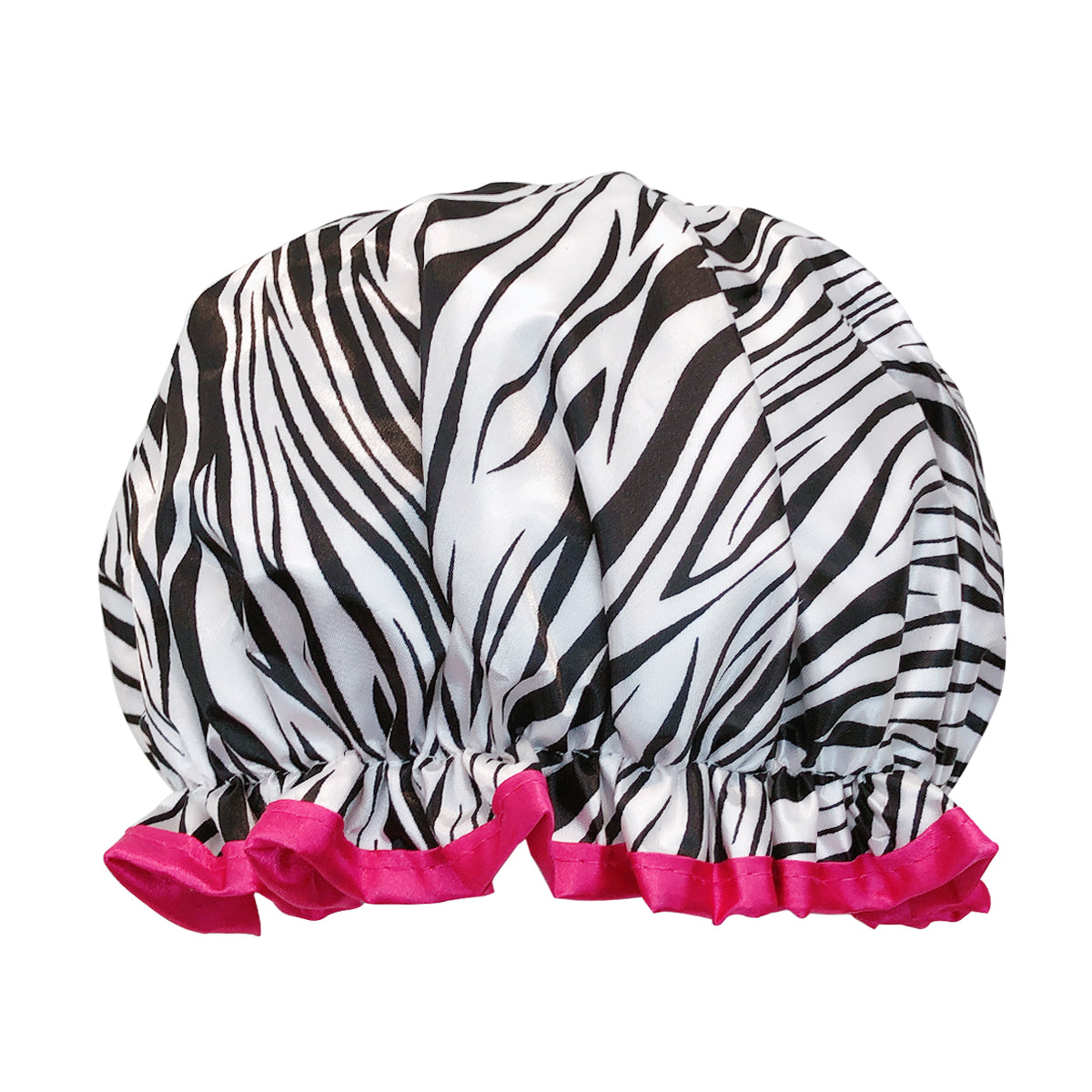 Wrapables Reusable Women's Waterproof Shower Caps for Long Hair