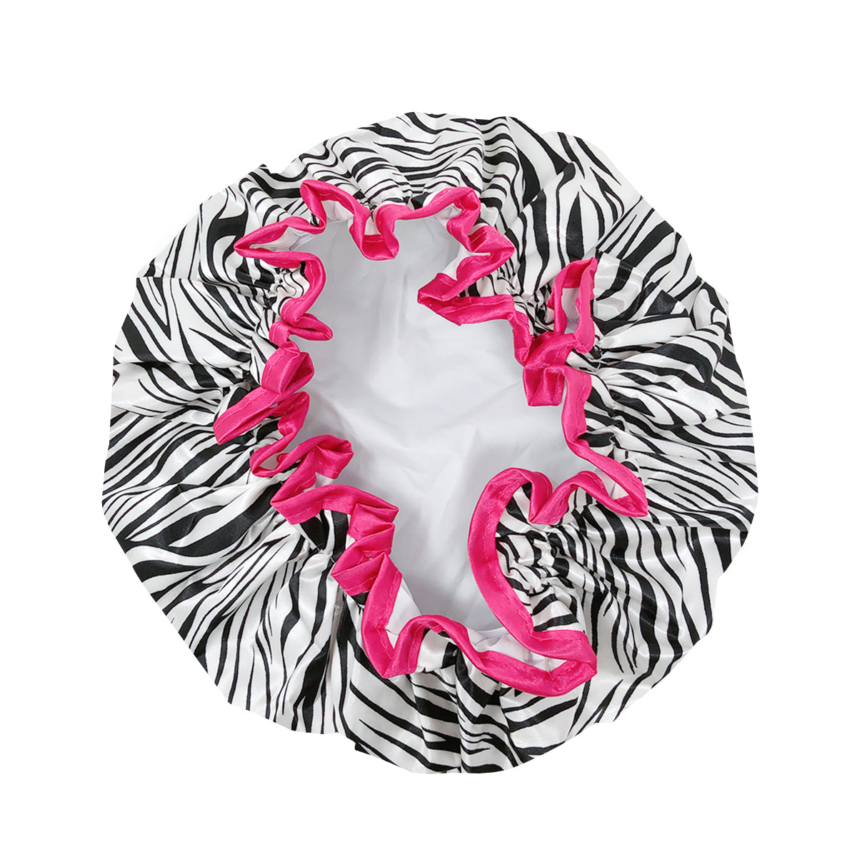 Wrapables Reusable Women's Waterproof Shower Caps for Long Hair