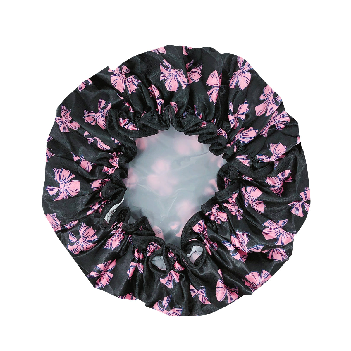 Wrapables Reusable Women's Waterproof Shower Caps for Long Hair