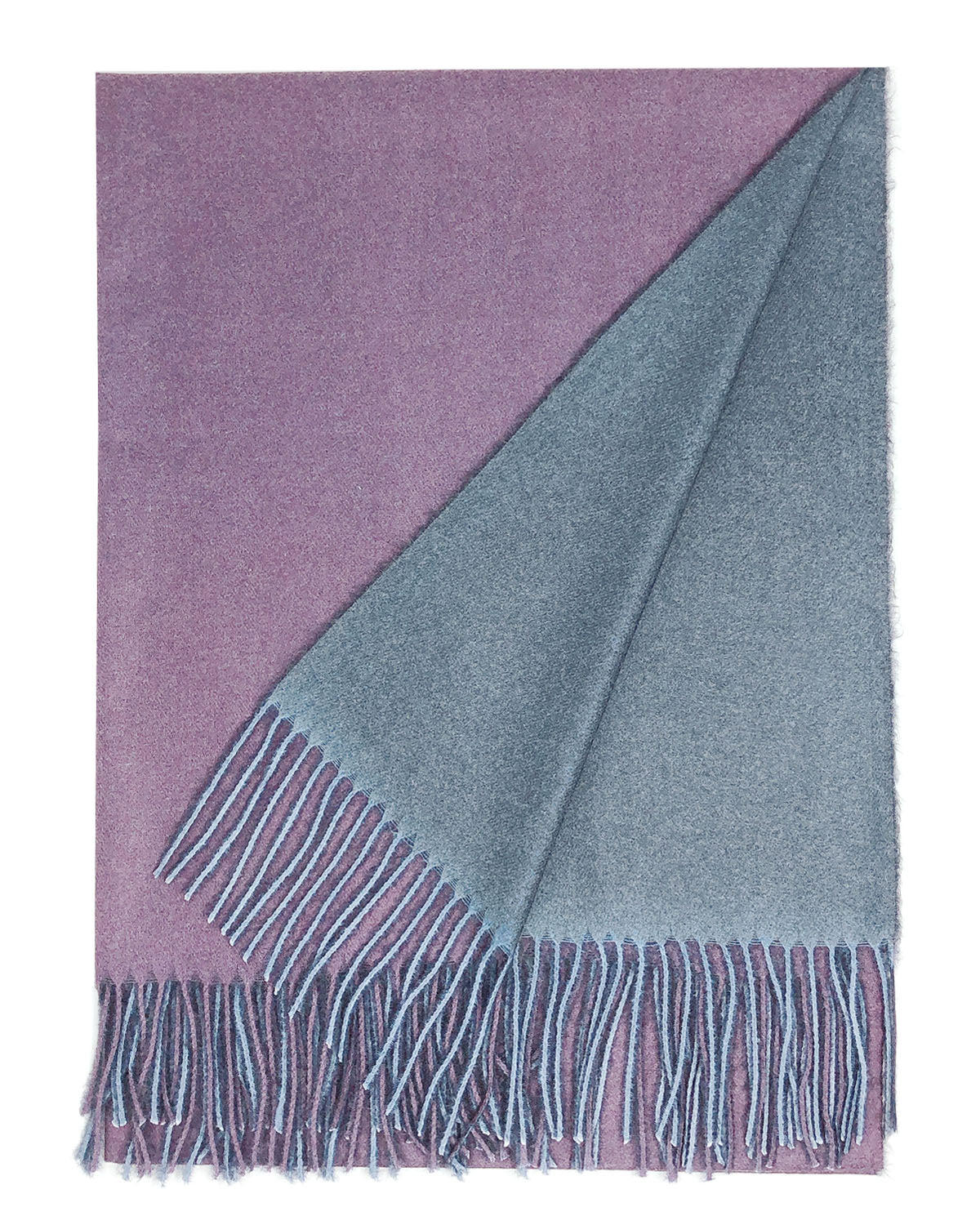 Wrapables Soft Cashmere-Feeling Lightweight Scarf, Large Two-Tone Warm Scarf Wrap Shawl for Winter