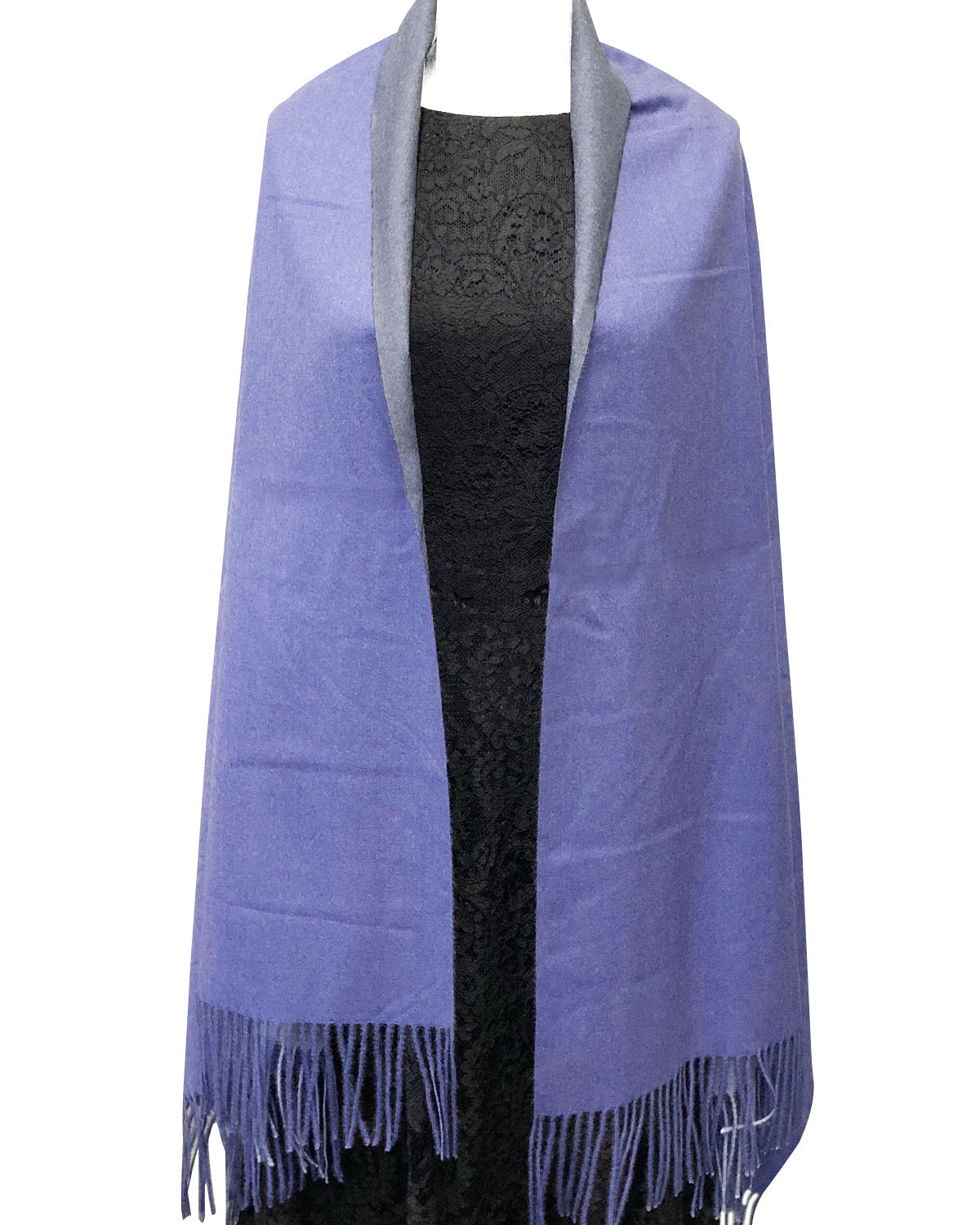 Wrapables Soft Cashmere-Feeling Lightweight Scarf, Large Two-Tone Warm Scarf Wrap Shawl for Winter