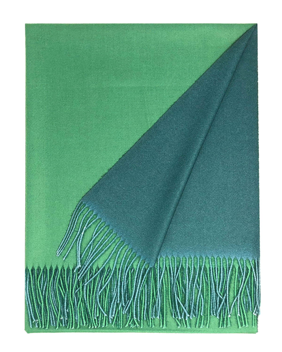 Wrapables Soft Cashmere-Feeling Lightweight Scarf, Large Two-Tone Warm Scarf Wrap Shawl for Winter