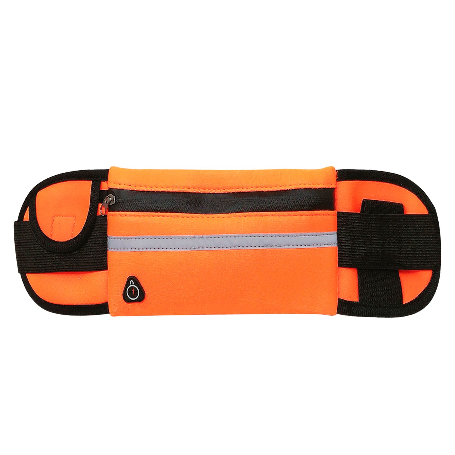 Wrapables Adjustable Neoprene Running Belt, Waterproof Fanny Pack, Workout Pouch for Running Jogging Hiking