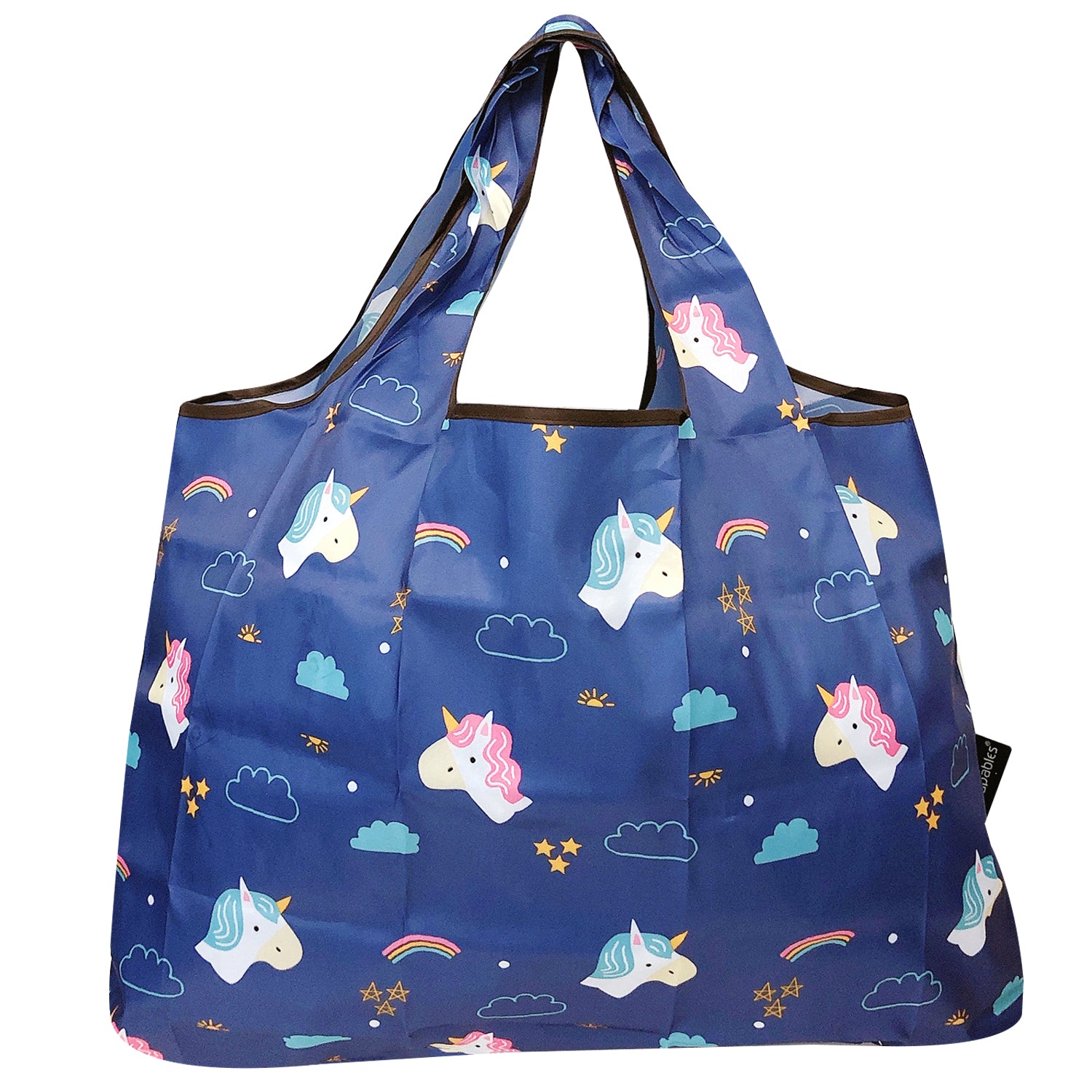 Wrapables Eco-Friendly Large Nylon Reusable Shopping Bags (Set of 3)