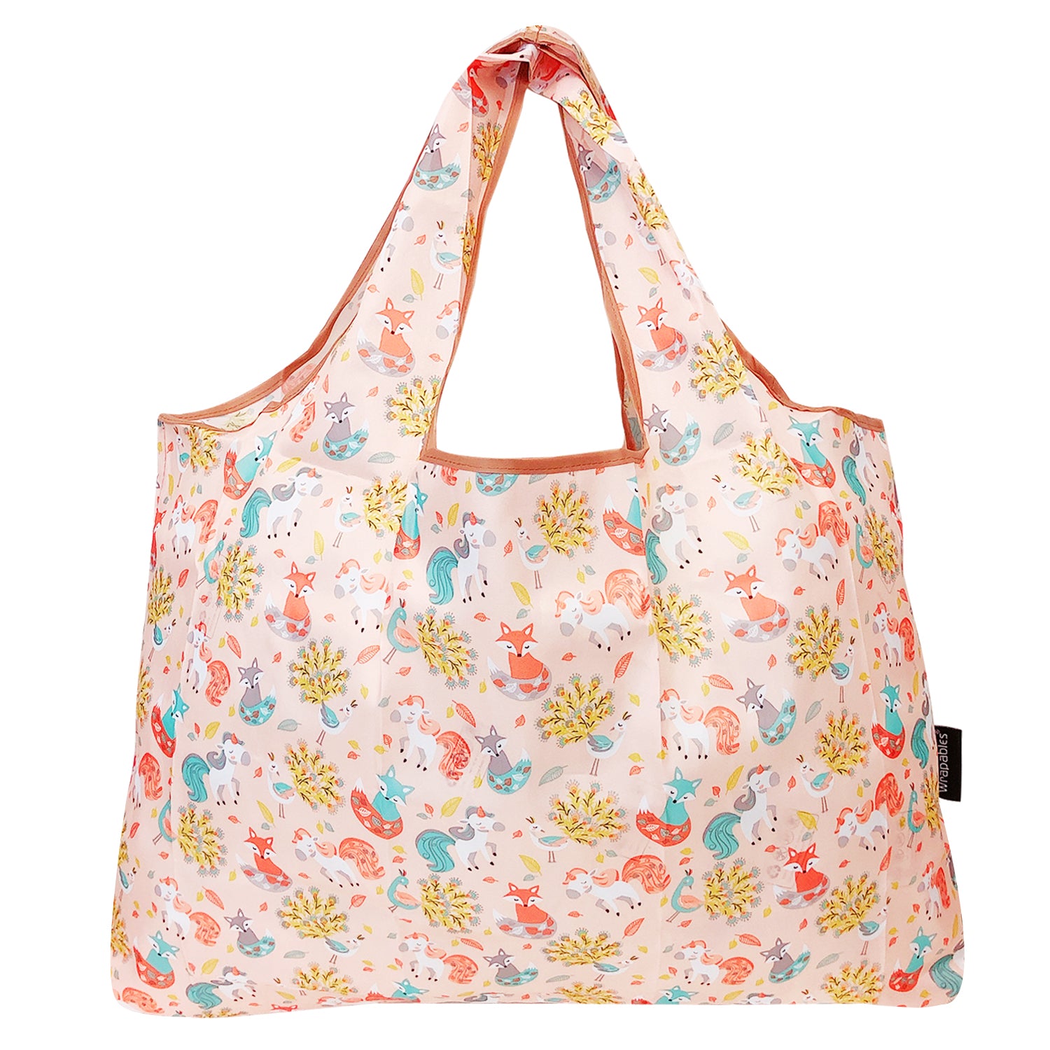 Wrapables Eco-Friendly Large Nylon Reusable Shopping Bags (Set of 3)