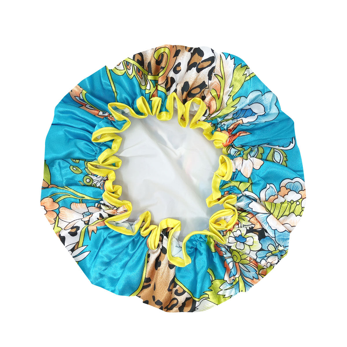 Wrapables Reusable Women's Waterproof Shower Caps for Long Hair