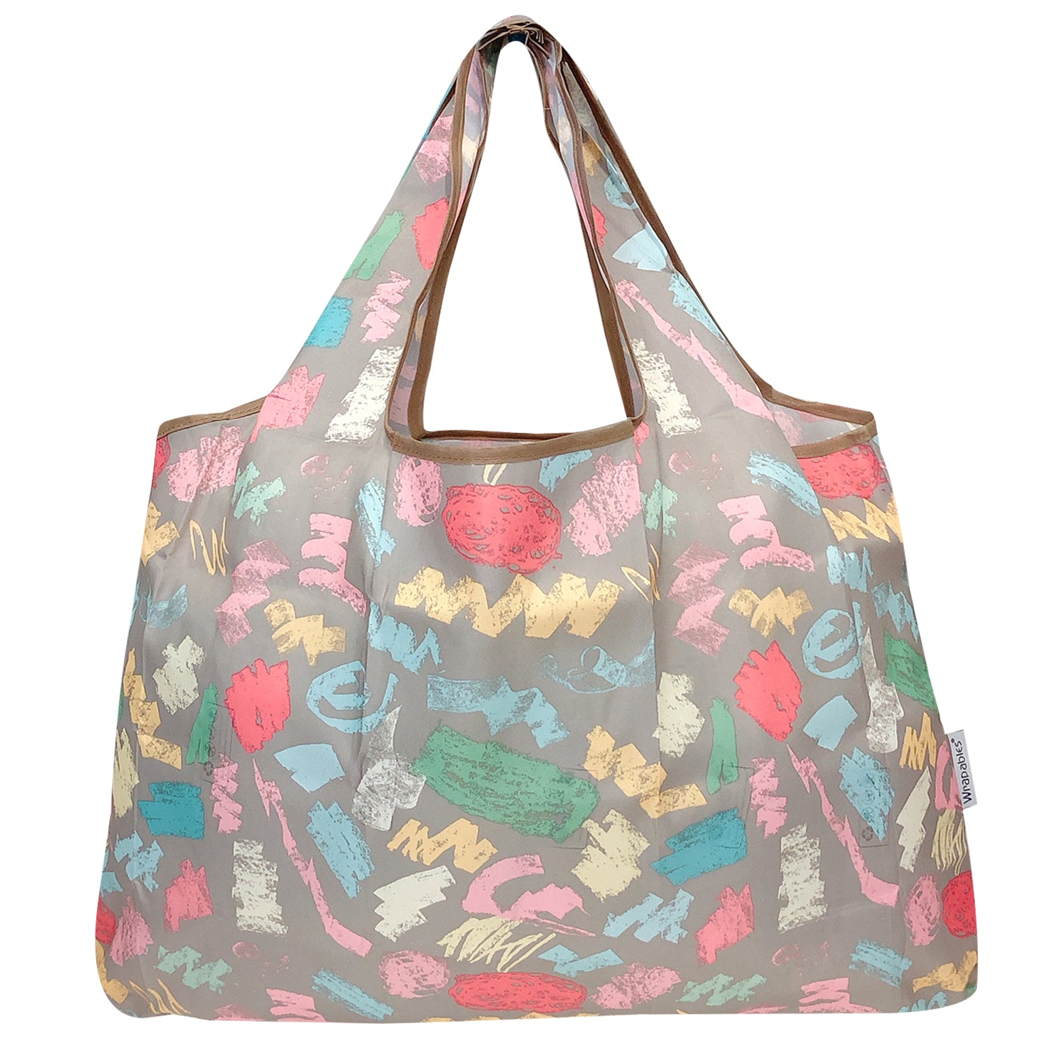 Wrapables Eco-Friendly Large Nylon Reusable Shopping Bags (Set of 3)