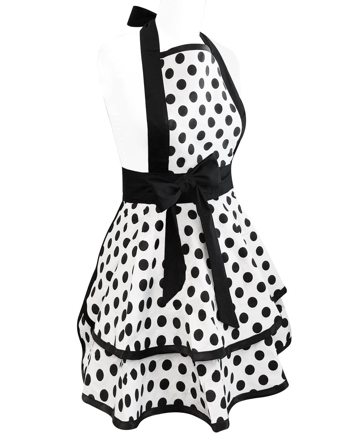 Wrapables Classic Vintage Apron, Stylish Cooking Apron