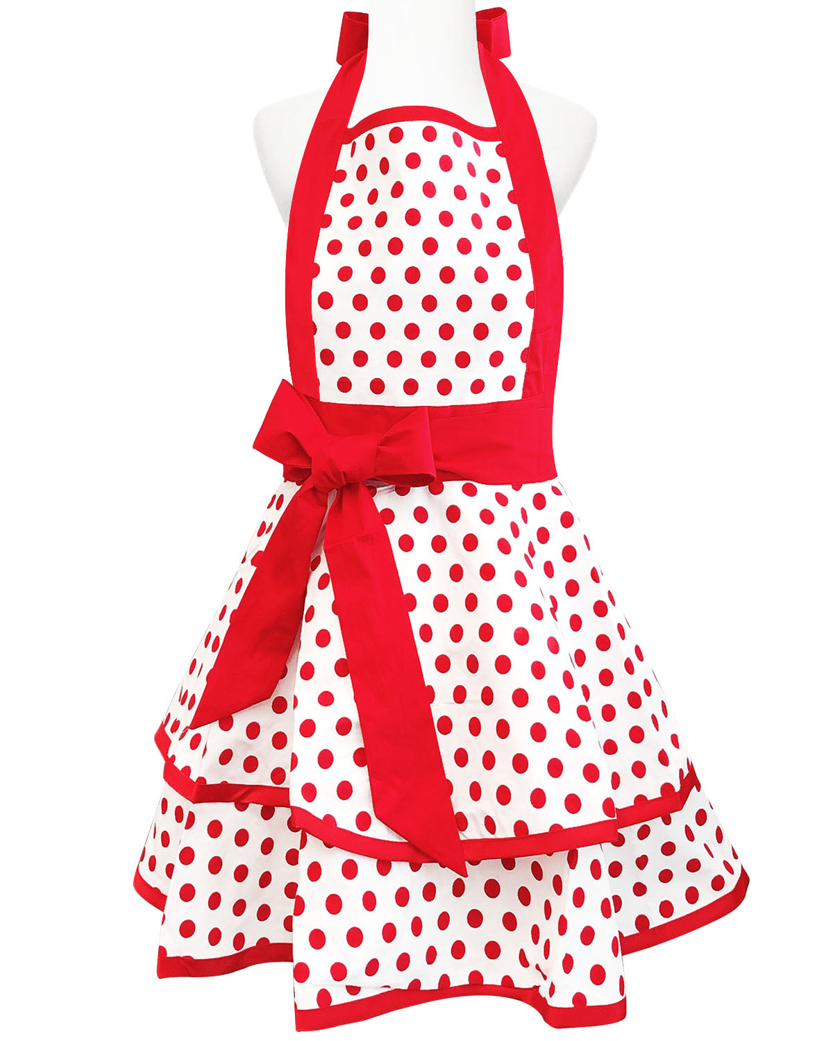 Wrapables Classic Vintage Apron, Stylish Cooking Apron