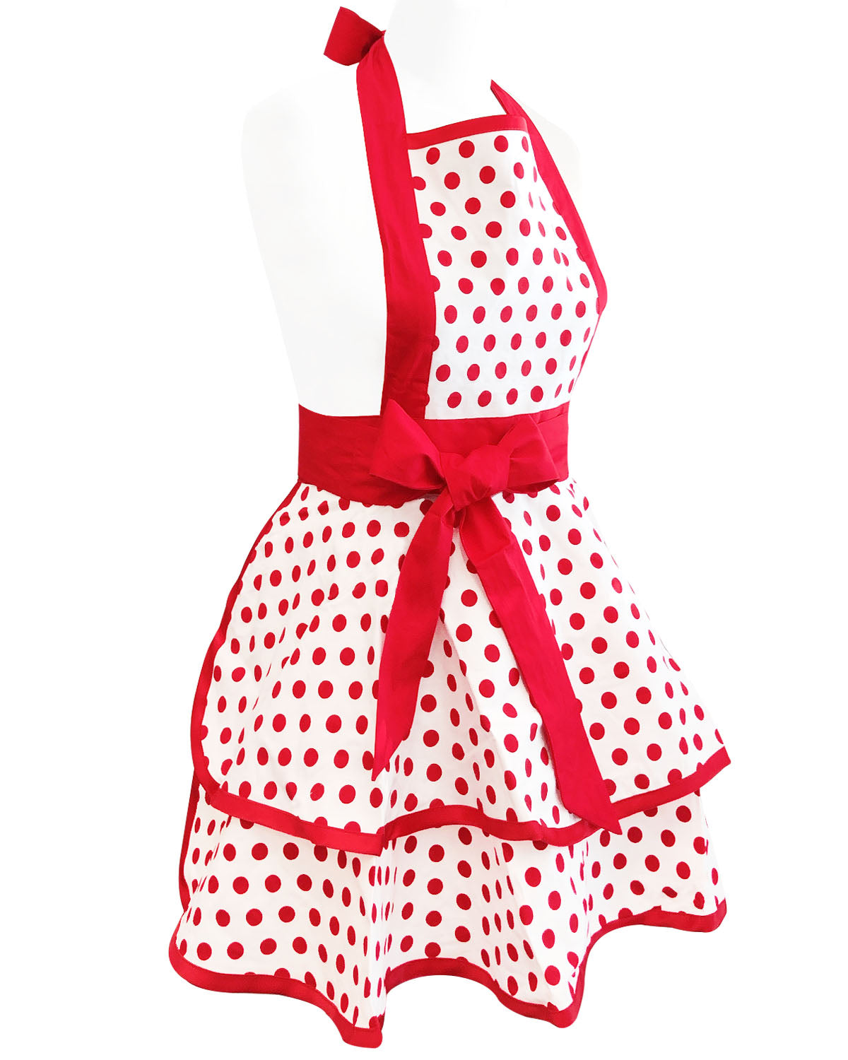 Wrapables Classic Vintage Apron, Stylish Cooking Apron