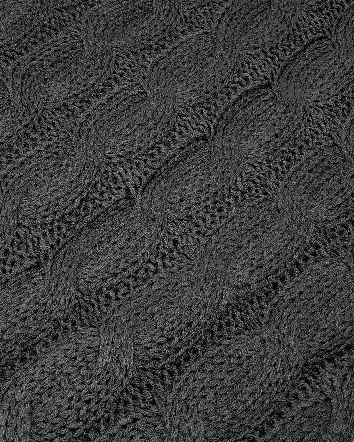 Wrapables Winter Warm Chunky Cable Knit Infinity Scarf and Beanie Set