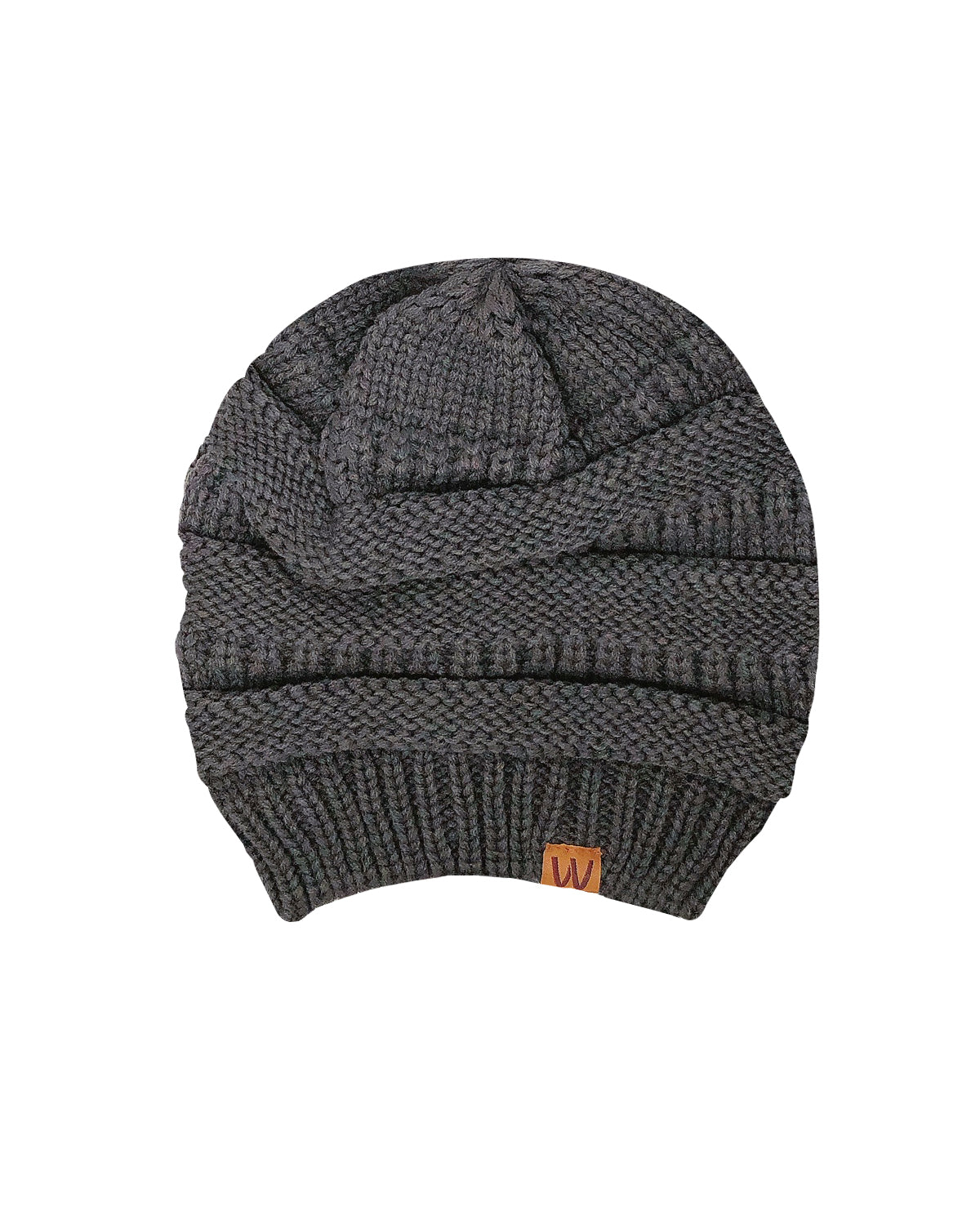 Wrapables Winter Warm Chunky Cable Knit Infinity Scarf and Beanie Set
