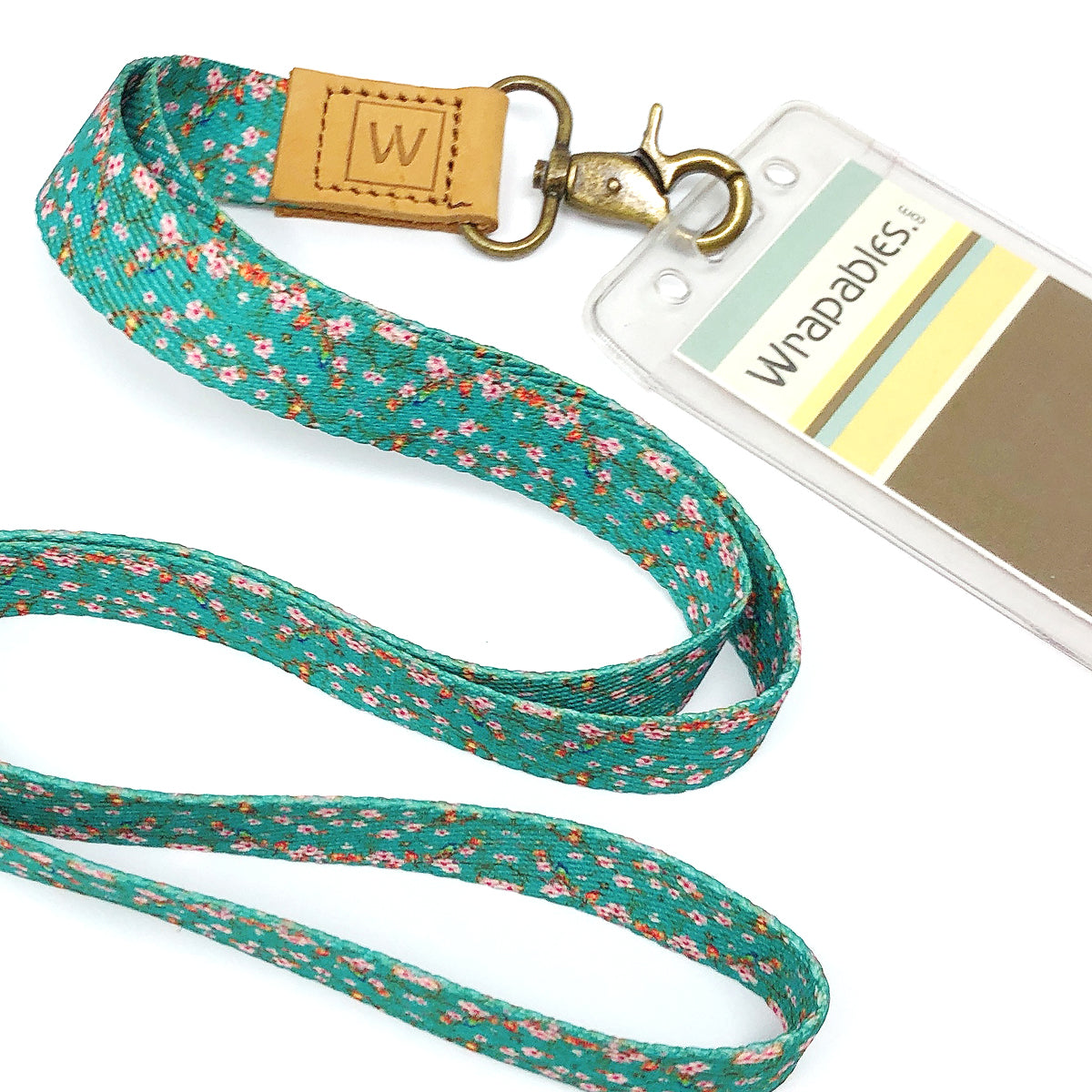 Wrapables Lanyard Keychain and ID Badge Holder