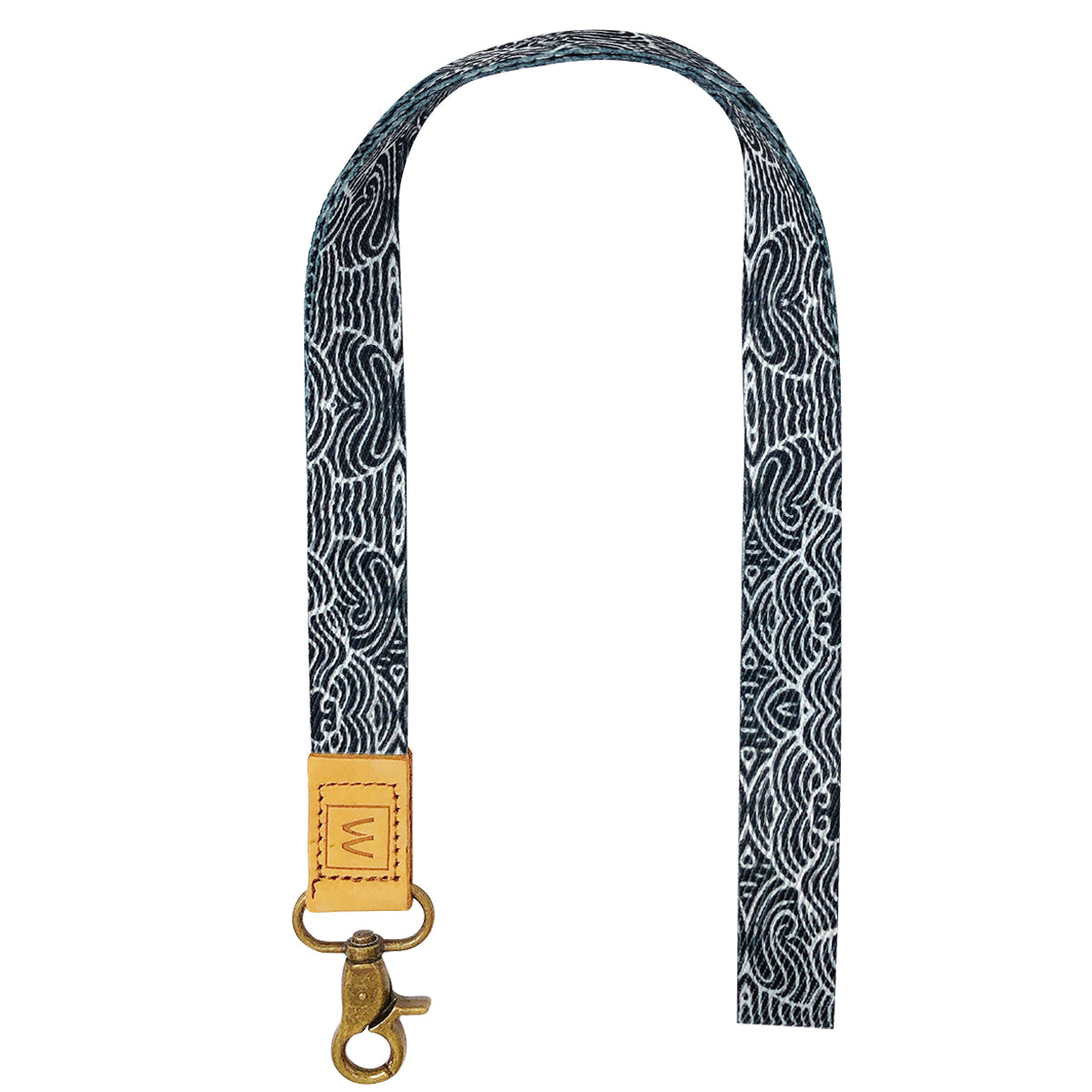 Wrapables Lanyard Keychain and ID Badge Holder