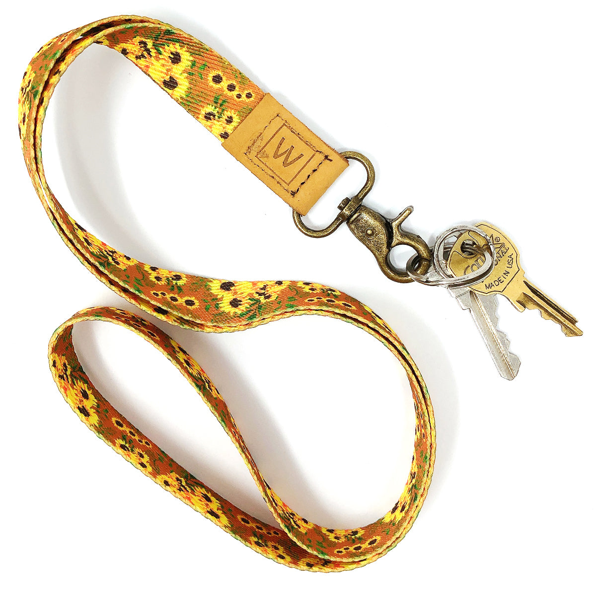 Wrapables Lanyard Keychain and ID Badge Holder