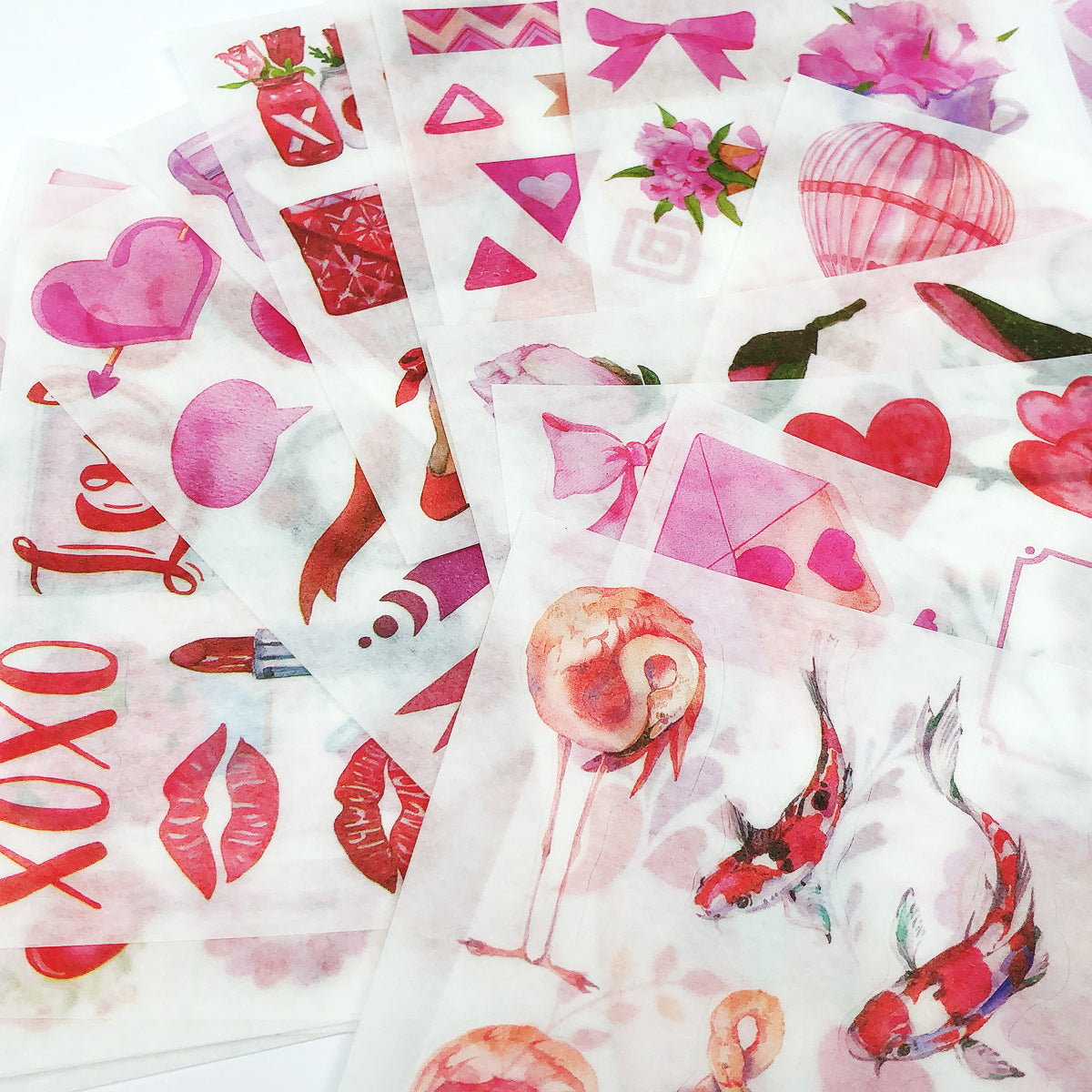 Wrapables Washi Scrapbooking Stickers Box Set