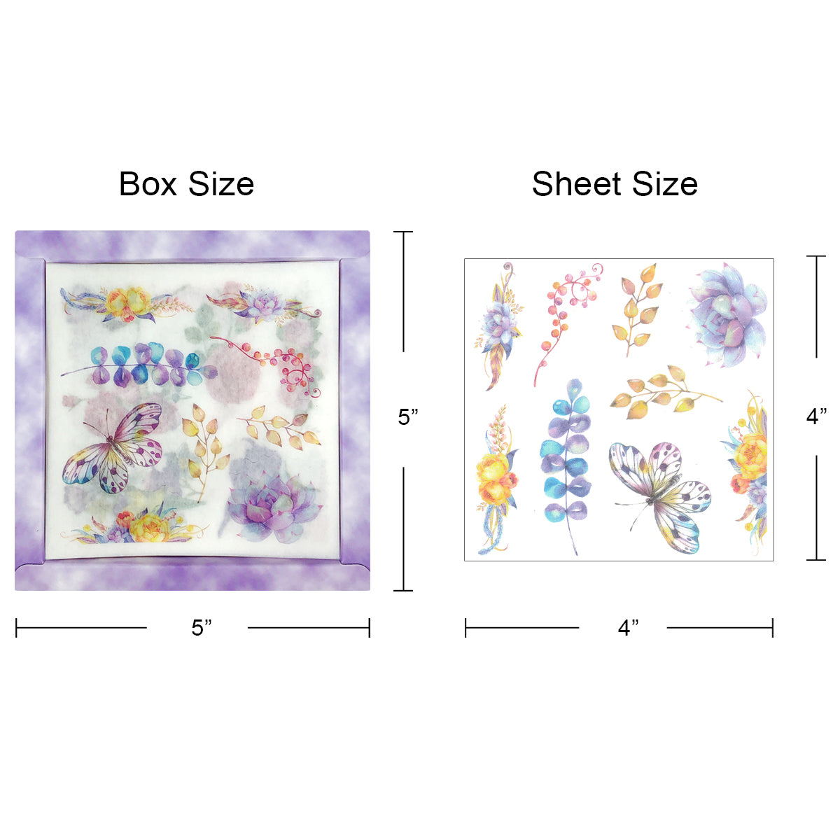 Wrapables Washi Scrapbooking Stickers Box Set