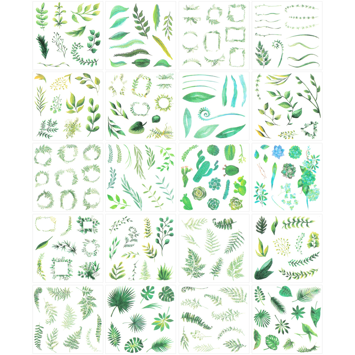Wrapables Washi Scrapbooking Stickers Box Set