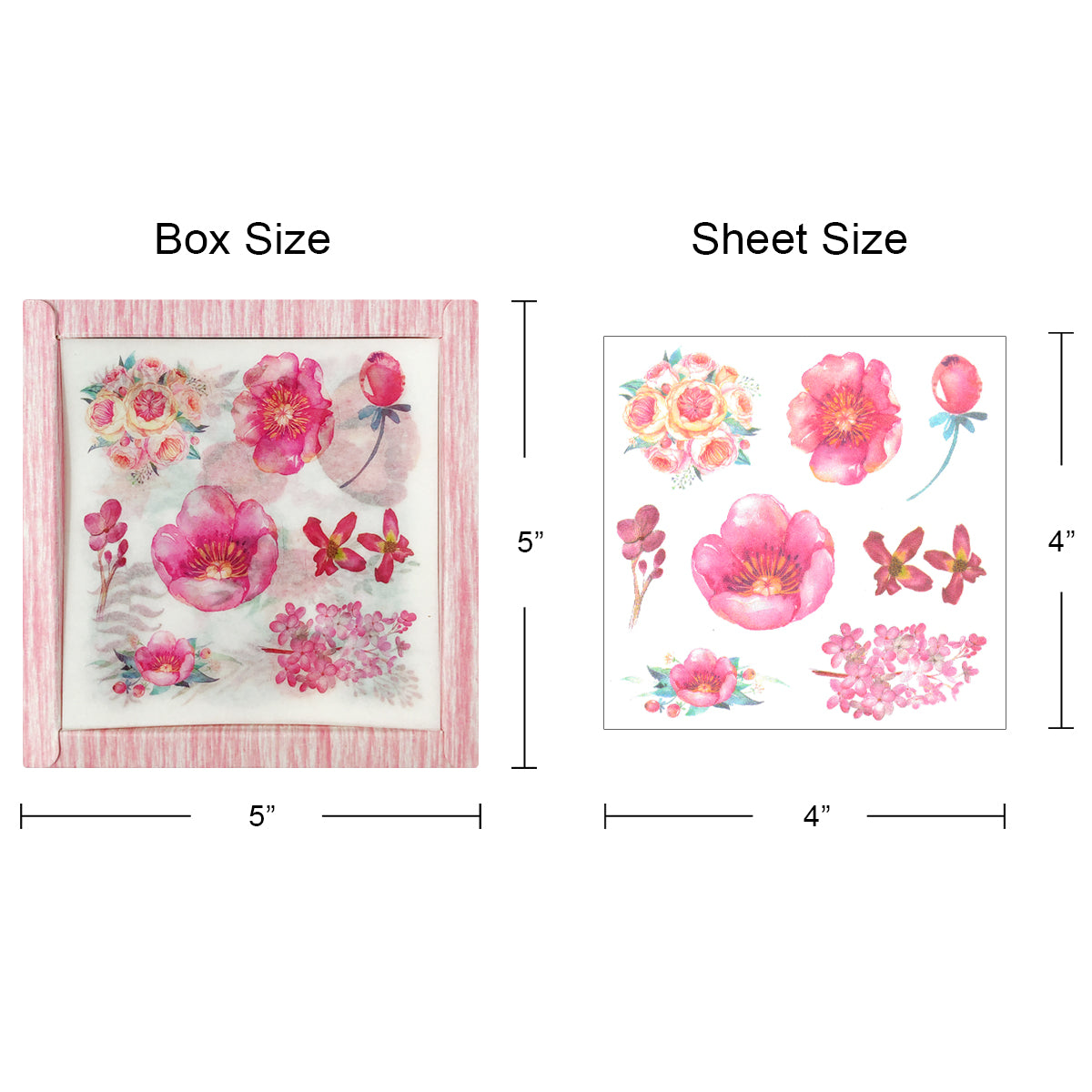 Wrapables Washi Scrapbooking Stickers Box Set