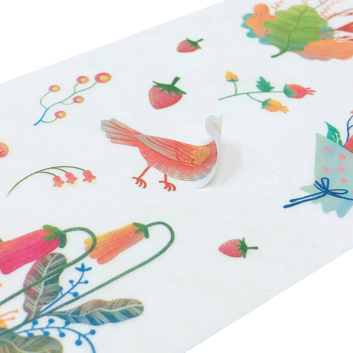 Wrapables Washi Stickers Sets for Scrapbooking, DIY Crafts for Stationery, Diary, Card Making