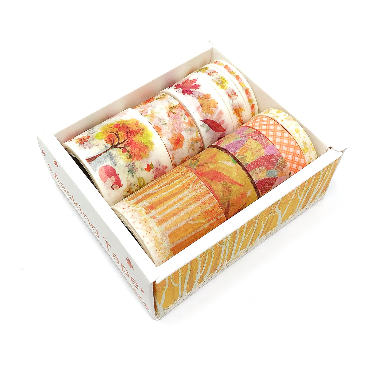 Wrapables Decorative Washi Tape Box Set (10 Rolls)