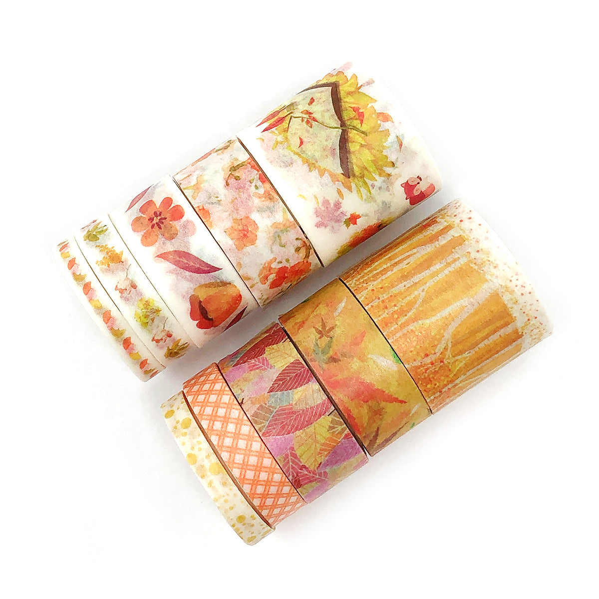 Wrapables Decorative Washi Tape Box Set (10 Rolls)
