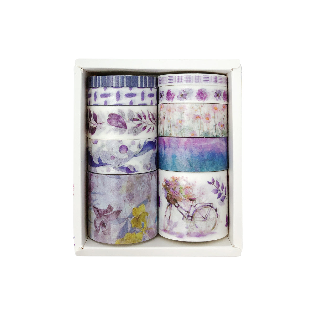 Wrapables Decorative Washi Tape Box Set (10 Rolls)