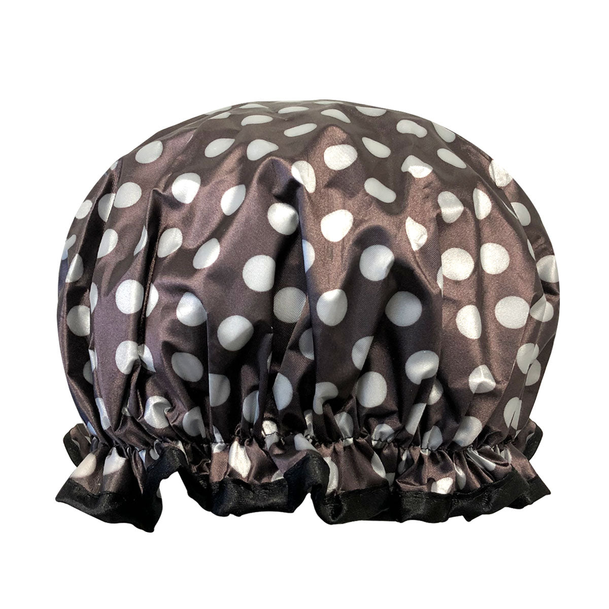 Wrapables Reusable Women's Waterproof Shower Caps for Long Hair