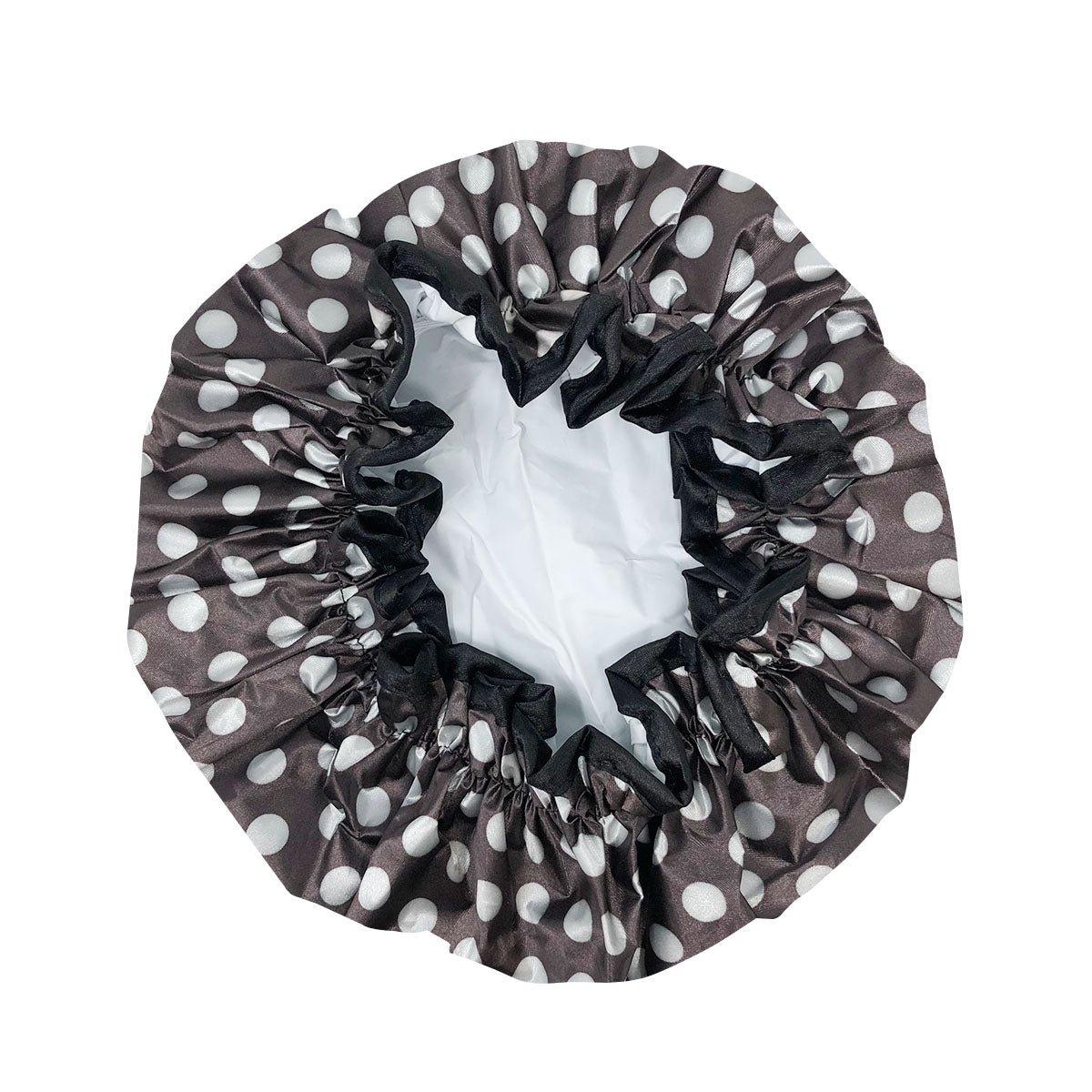 Wrapables Reusable Women's Waterproof Shower Caps for Long Hair