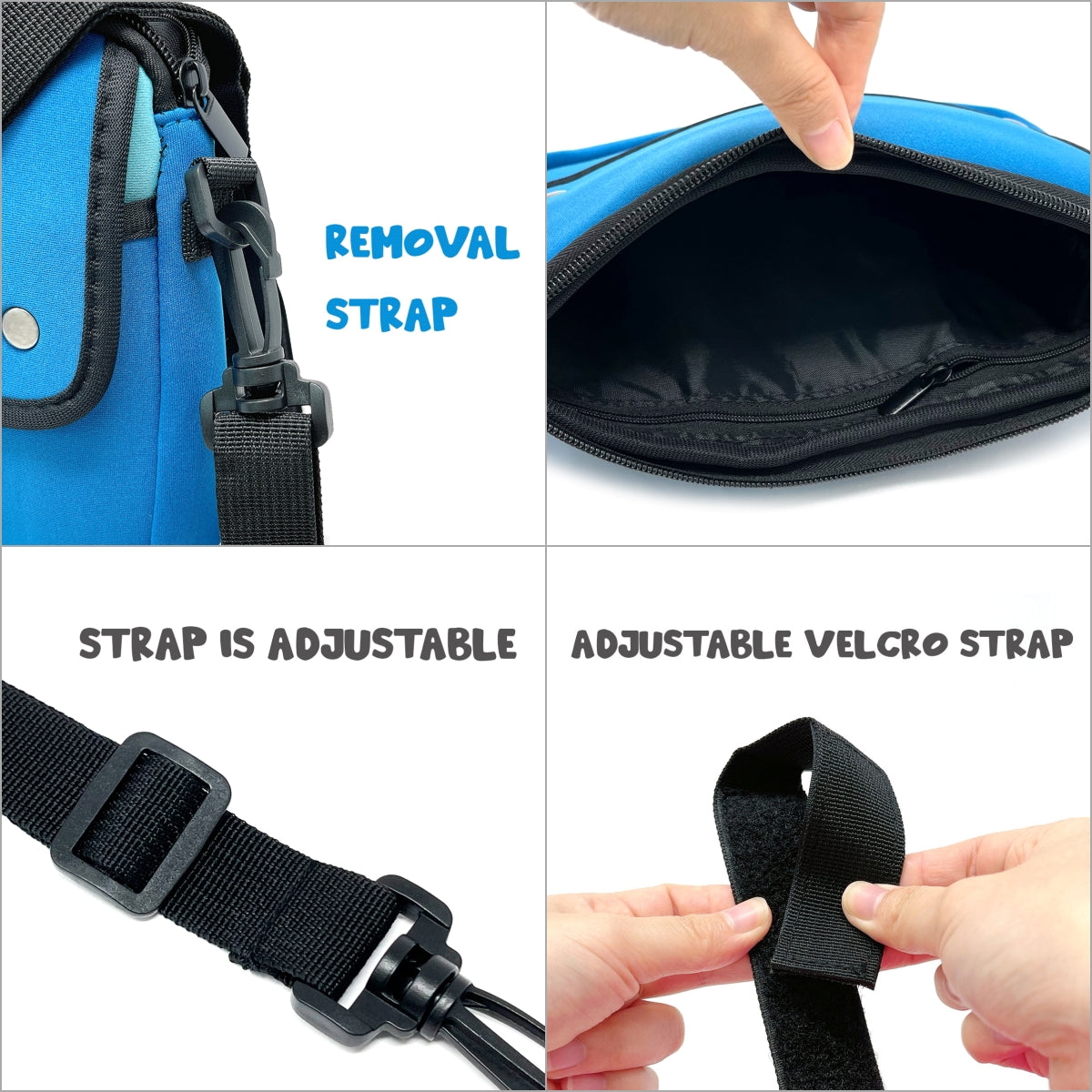 Wrapables Waterproof Bike Bag, Handlebar Cycling Storage Pouch for Tools and Accessories