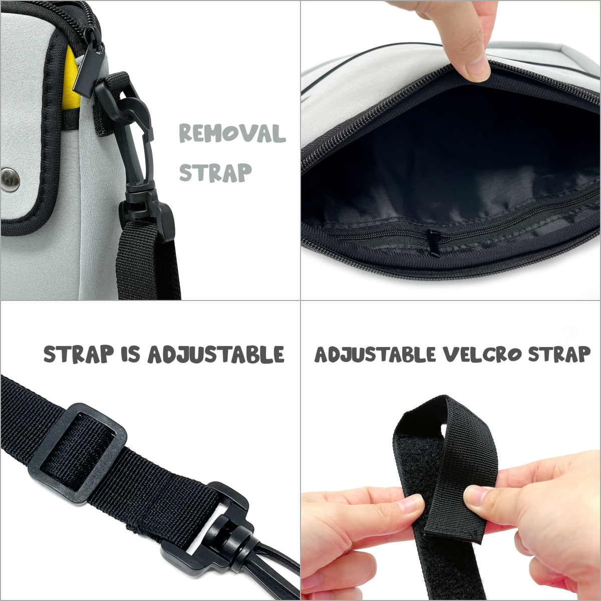 Wrapables Waterproof Bike Bag, Handlebar Cycling Storage Pouch for Tools and Accessories