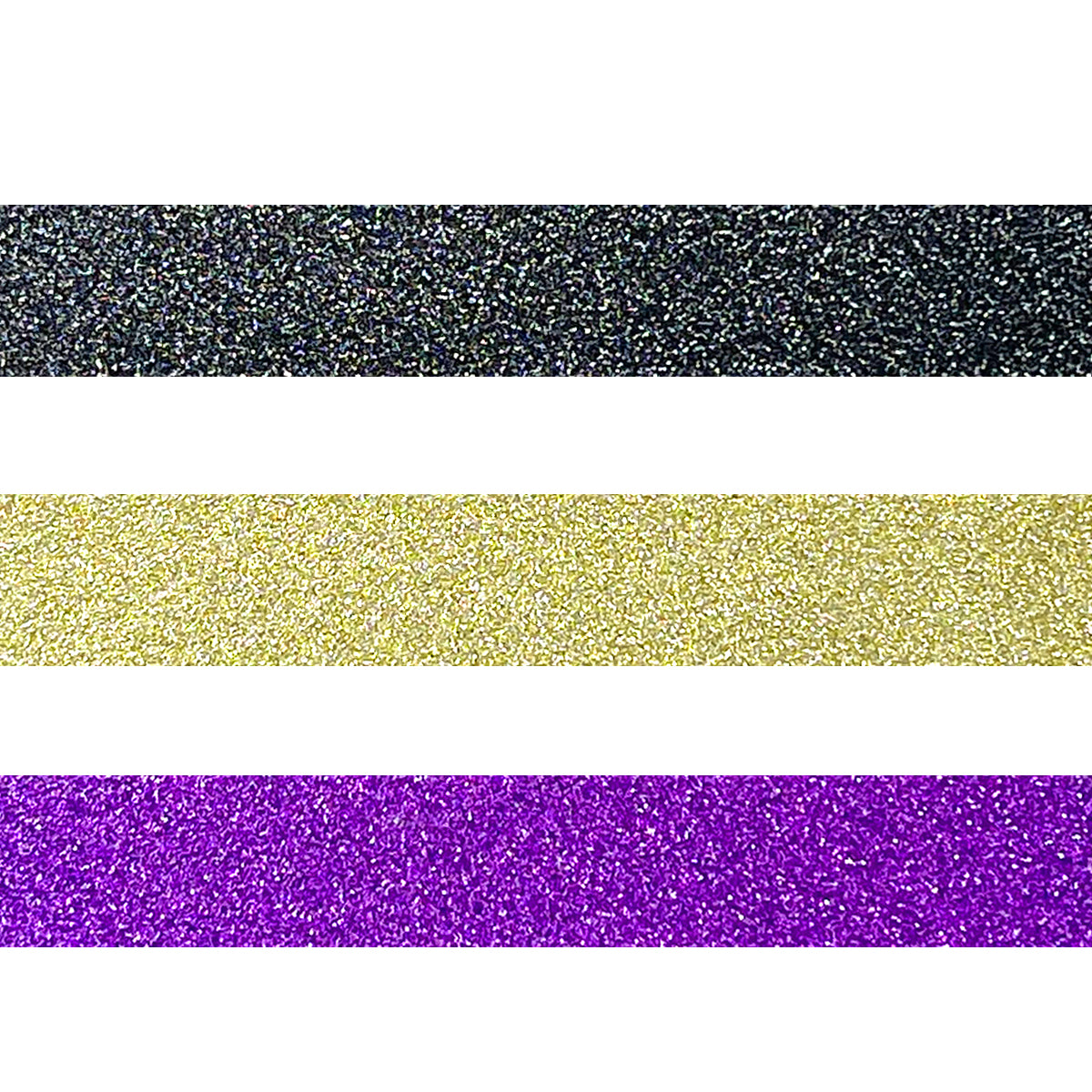 Wrapables Glitter and Shine Washi Tapes Decorative Masking Tapes (Set of 3)