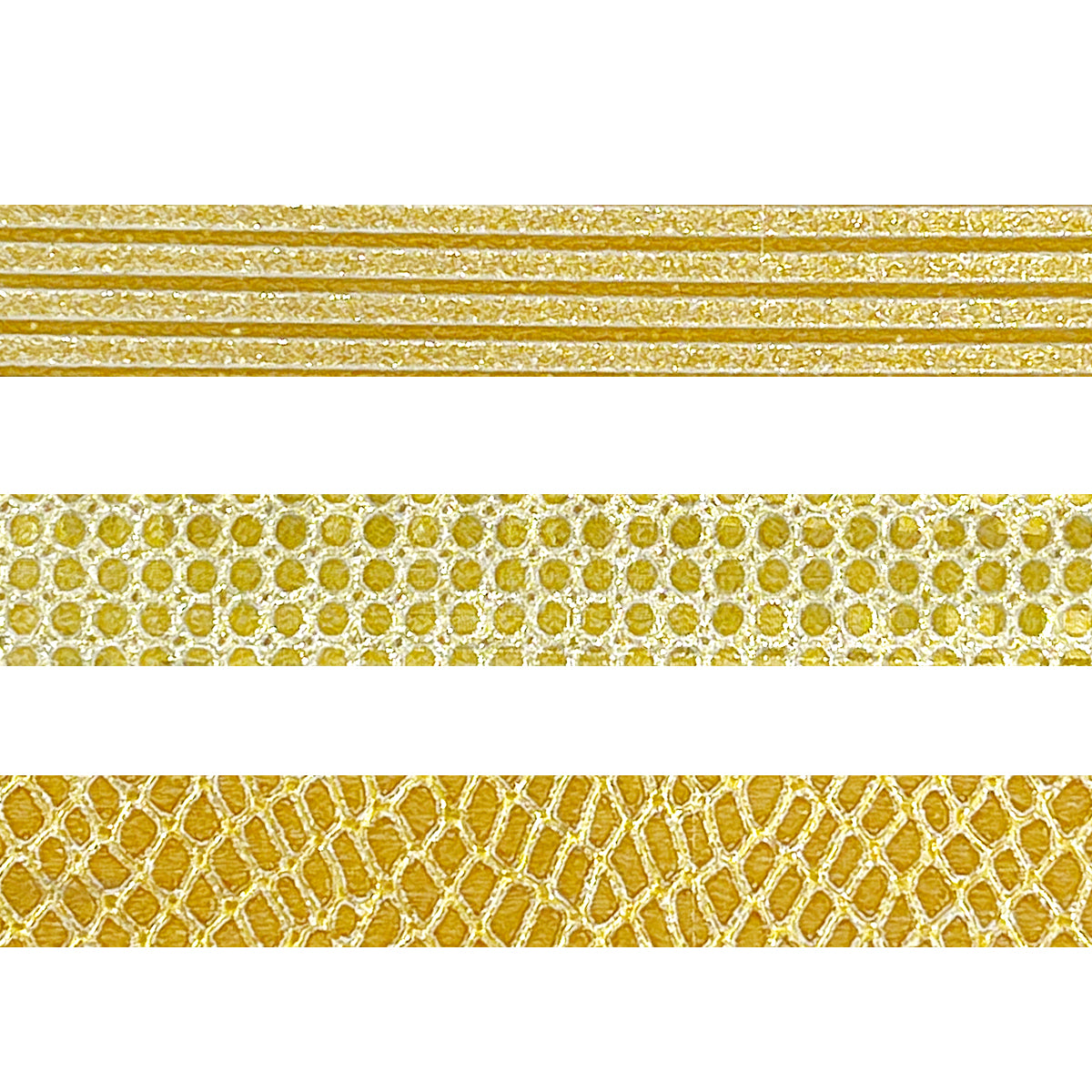 Wrapables Glitter and Shine Washi Tapes Decorative Masking Tapes (Set of 3)