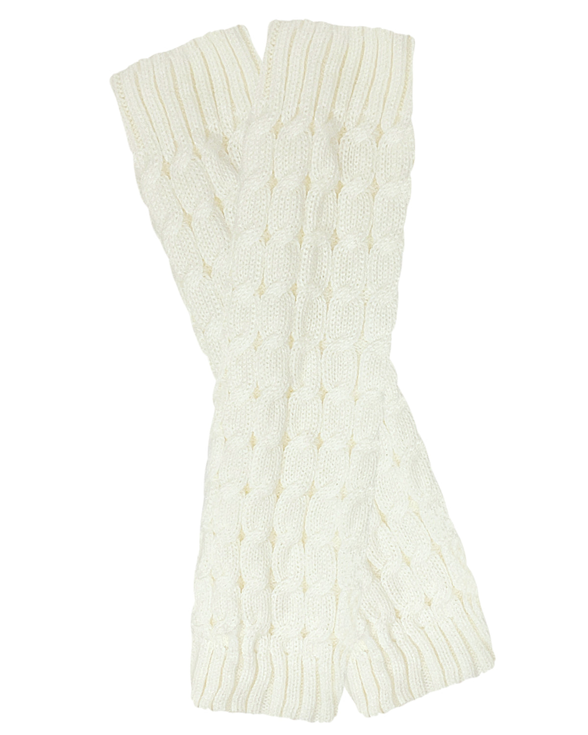 Wrapables Women's Cable Knit Leg Warmers
