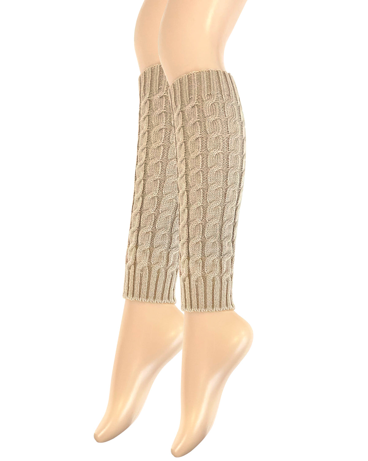 Wrapables Women's Cable Knit Leg Warmers