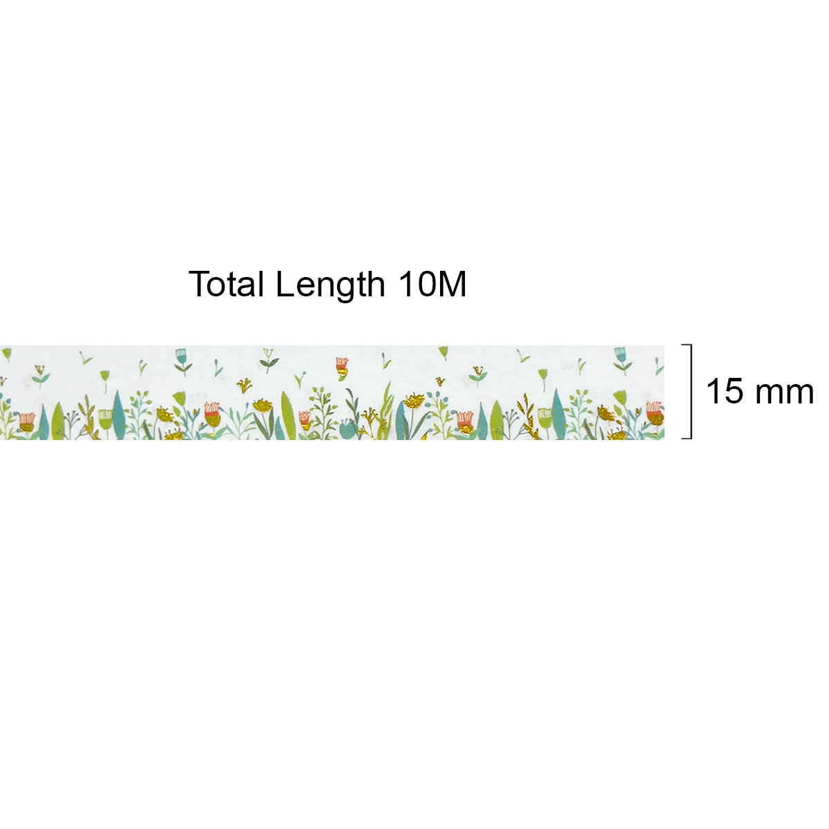 Wrapables Gold and Silver Foil Washi Masking Tape