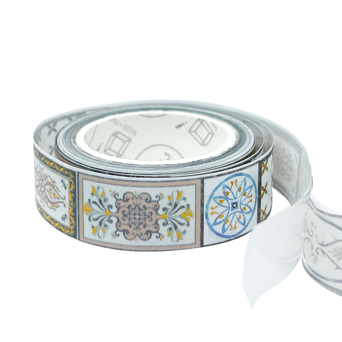 Wrapables Poetic Picturesque Gold Foil Washi Masking Tape, 15mm x 5M