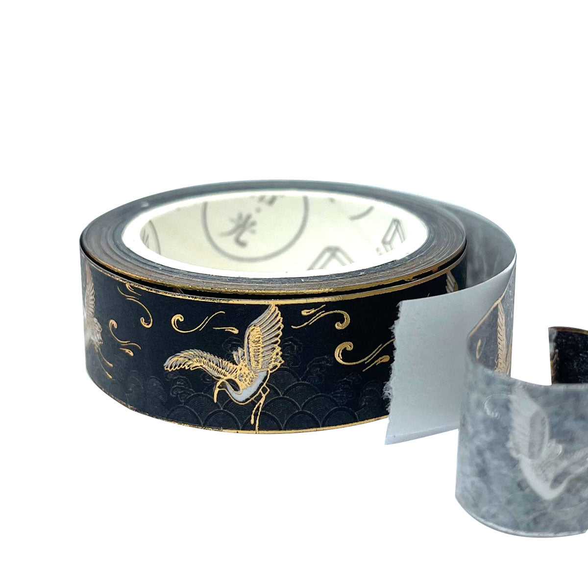 Wrapables Poetic Picturesque Gold Foil Washi Masking Tape, 15mm x 5M