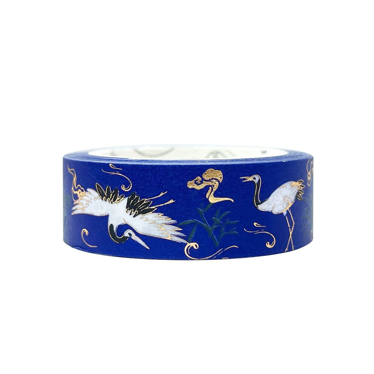 Wrapables Poetic Picturesque Gold Foil Washi Masking Tape, 15mm x 5M