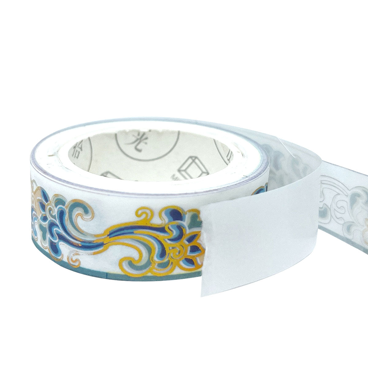 Wrapables Poetic Picturesque Gold Foil Washi Masking Tape, 15mm x 5M