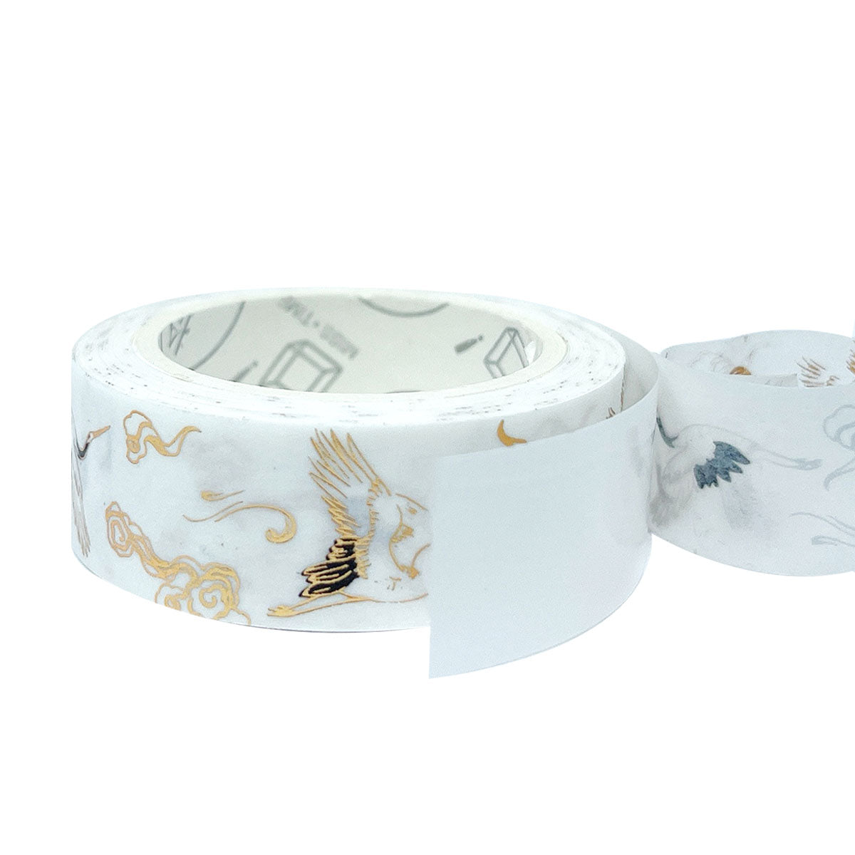 Wrapables Poetic Picturesque Gold Foil Washi Masking Tape, 15mm x 5M