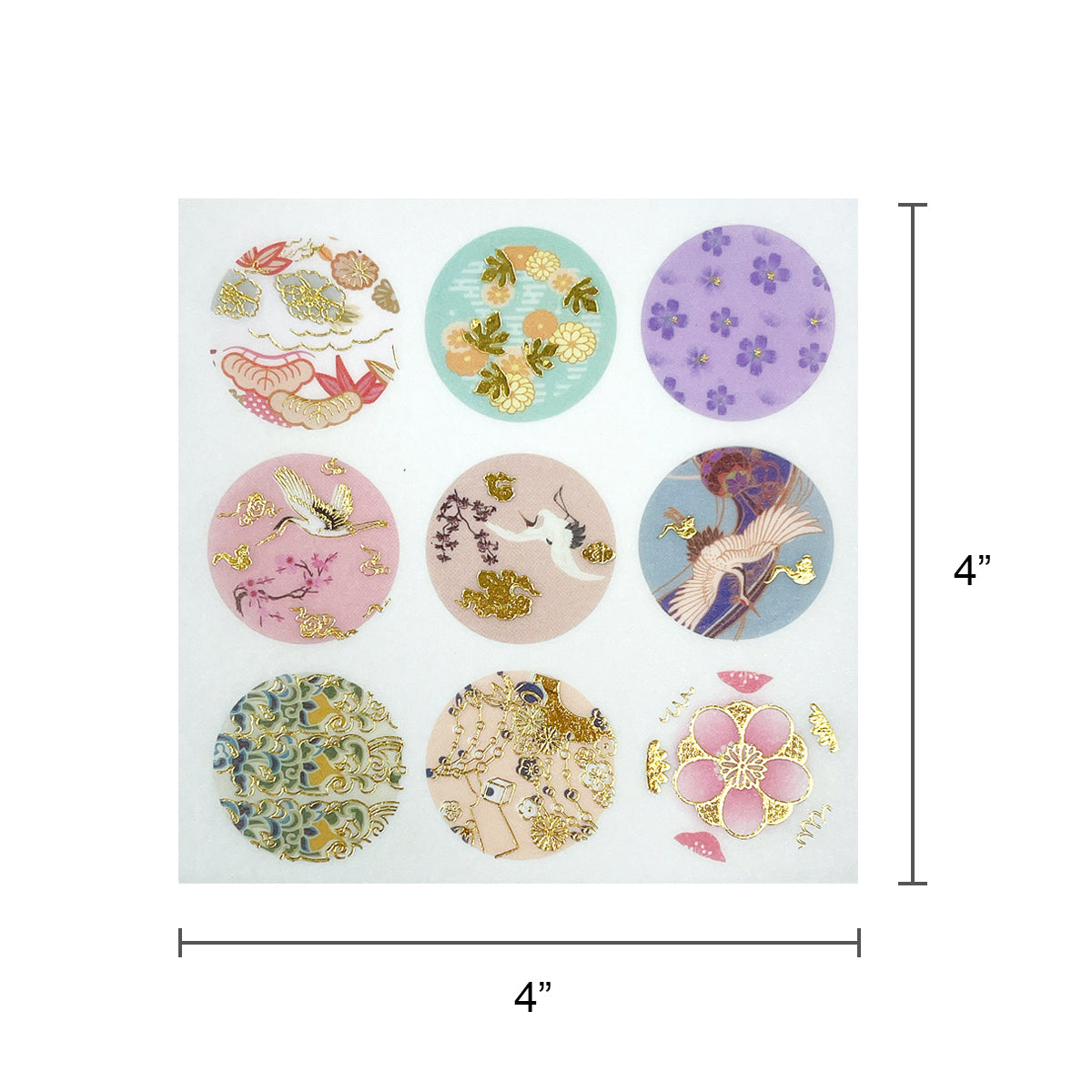 Wrapables Decorative Gold Foil Washi Tape and Sticker Set for Stationery, Diary, Card Making (10 Rolls & 10 Sheets)