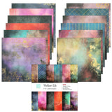 Wrapables 6x6 Decorative Single-Sided Scrapbook Paper for Arts & Crafts Projects, Scrapbooking, Card-Making