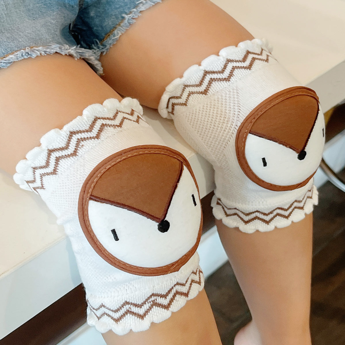 Wrapables Protective Baby Knee Pads for Crawling