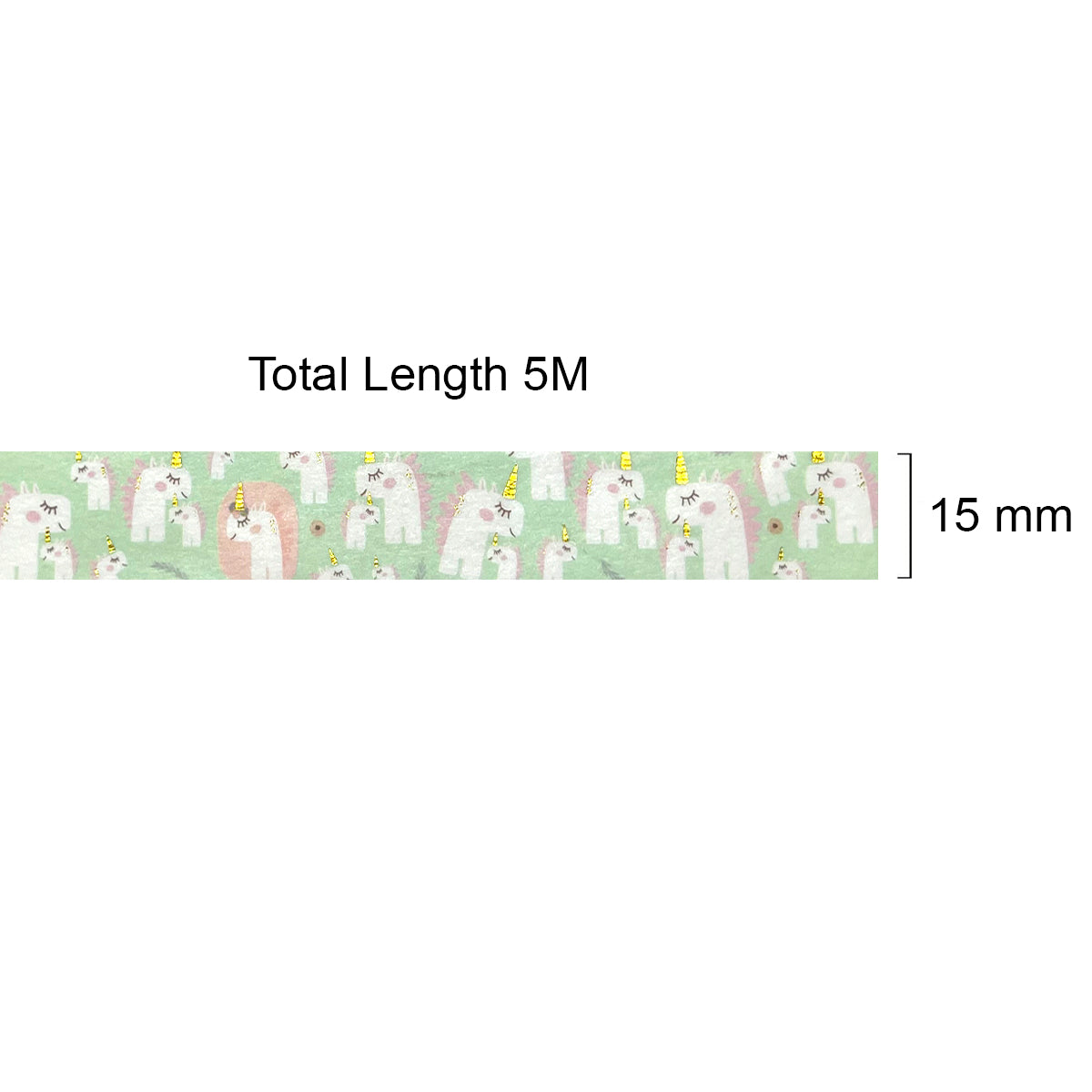 Wrapables Gold and Silver Foil Washi Masking Tape