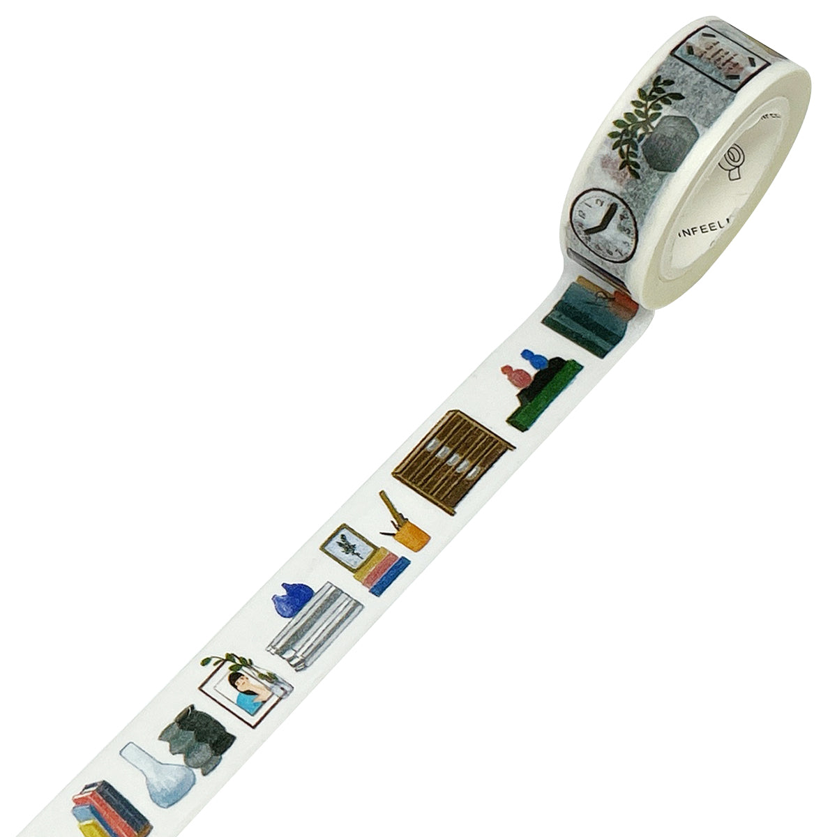 Wrapables Unique Designs Washi Masking Tape