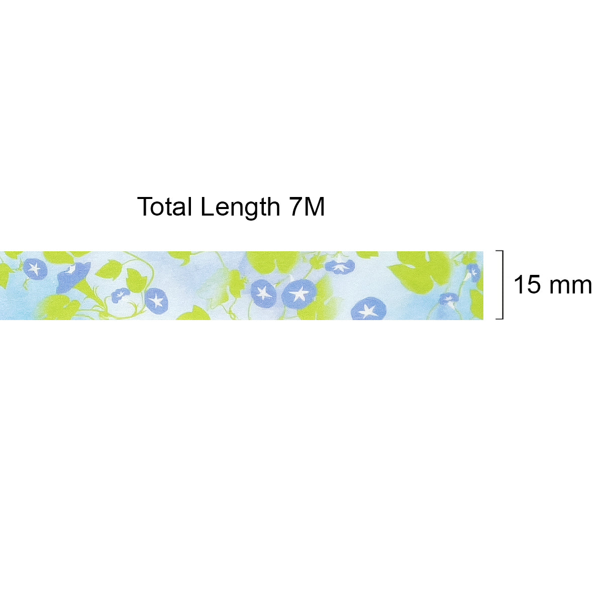 Wrapables Flowers and Greens Washi Masking Tape