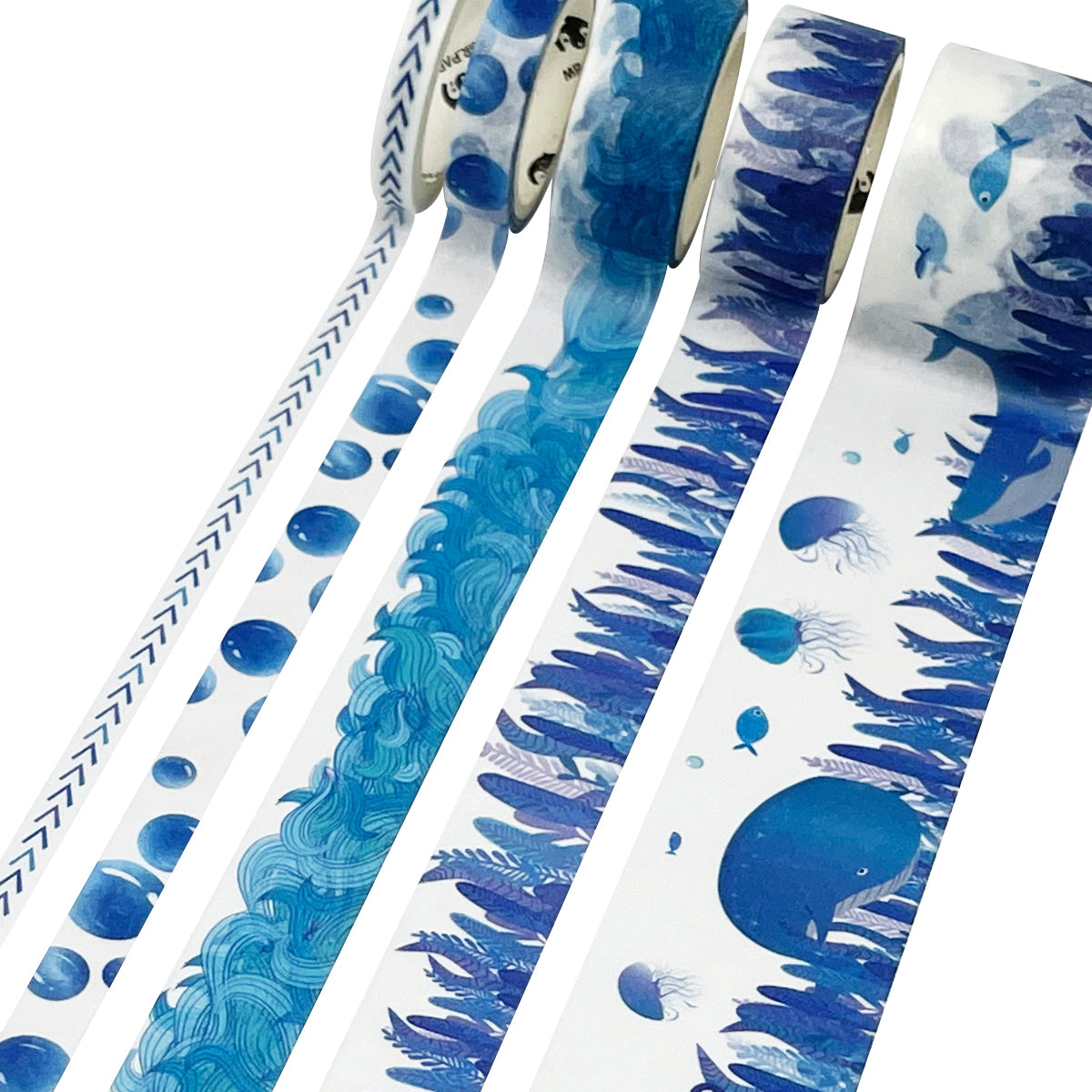 Wrapables Decorative Washi Tape Box Set (10 Rolls)